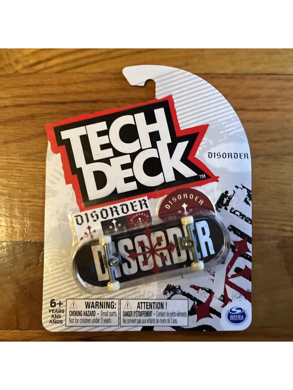 Tech Deck Disorder Skateboards Finger Board Common #20136348 Spin Master